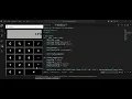 Python Calculator Application GUI Intern Project by Areej