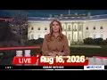 MS NOW LIVE Deadline White House 2026 MSNBC BREAKING NEWS Aug 16 2026