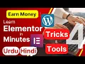 Part 4 How To Make Wordpress Website With Elementor Urdu Hindi Page Creation it s Settings