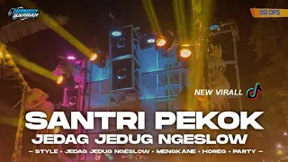 dj santri pekok jedag jedug ngeslow virall tik tok bongobarbar