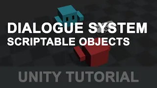 Simple Dialogue System with Scriptable Objects