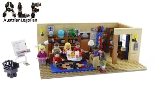 Lego Ideas 21302 The Big Bang Theory - Lego 21302 Speed Build