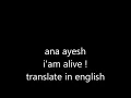 ana ayesh english