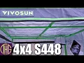 Vivosun Grow Tent 4x4 S448 Unboxing Setup