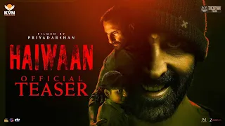Haiwaan Teaser Priyadarshan Releasing at PVR INOX on September 11 2026