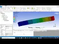 3D CANTILEVER BEAM ANSYS WORKBENCH