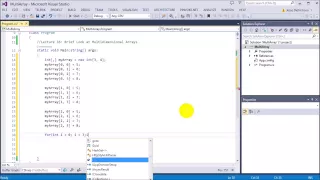 Learn C for beginners 36 - Brief Look at Multidimensional Arrays