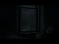 ⛈️ Heavy Rain Over Mountain Forest — Dark Bedroom Window Ambience for Deep Sleep | 3 Hour
