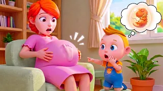 What's Inside Mom's Belly!? | Pregnant Mommy Care Song | Super Sumo Nursery Rhymes & Kids Songs