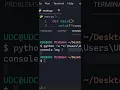 console log in Python