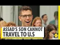 U S imposes sanctions on Bashar Al-Assad s son World News