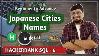 Japanese Cities Names Problem Solution Solutions of HACKERRANK SQL Problems PART 6