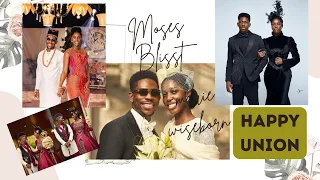 my two cents moses bliss and marie wiseborn classy miracle mosesblisswedding happy moses bliss 