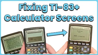 Fixing TI-83 Calculators with Faulty Screens