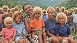 The Naturally Blonde Black People of Solomon Islands