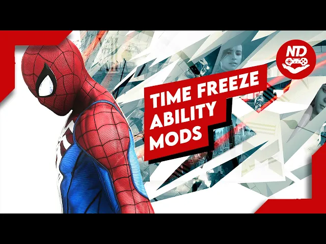 TIME STOP - Quantum Break | Spider-Man PC MOD Gameplay