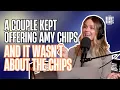 Amy thinks a couple tried to pick her up on the chip aisle