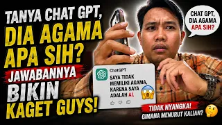 Aku Tanya ChatGPT: "Kamu Agama Apa?" Jawabannya Tak Terduga! 😱