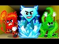 Lagu SAVE the SHAPES, But They're ELEMENTAL?! (Cartoon Animation)