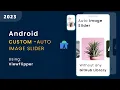 Auto Image Slider in Android Studio 2023