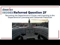 Referred Question 2F
