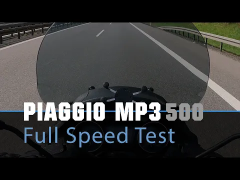 Download MP3 Piaggio MP3 500 - Full Speed - Pleine vitesse - Velocidad máxima