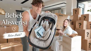 Yeni Doğan Alışverişi 👶🏼📦  Bebeğimiz İçin İlk Paketleri Açıyoruz. Halil isyan etti! 😤