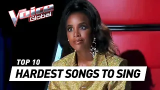 hardest songs to sing in the blind auditions of the voice