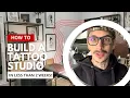 Setting Up A Tattoo Studio For LESS Than 5000 First Look Into The New Studio Progress