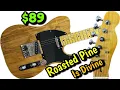 How To Easily Make A Cheap Guitar Kit FIRE Leo Jaymz Pine Body Tele Kit Is Certified Killer
