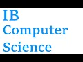IB CS List the output from the given algorithm for the following input