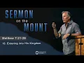 Choosing His Kingdom Matthew 7 21-29