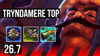 TRYNDAMERE vs NASUS TOP Perfect KDA 6 EUW Master 26 7