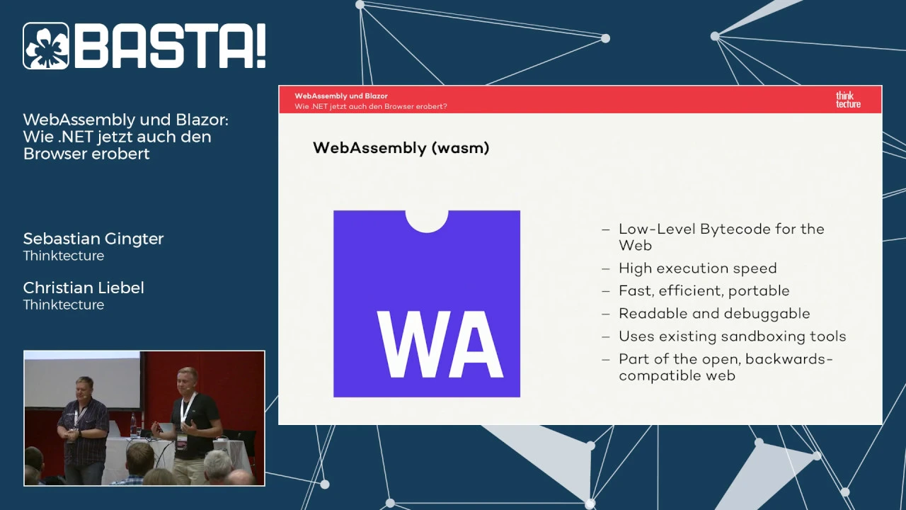 WebAssembly und Blazor: Wie .NET jetzt auch den Browser erobert | BASTA! 2018