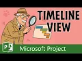 Microsoft Project How to Create a Timeline View Step by Step Tutorial
