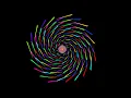 Python Mesmerizing Spirographs in Brilliant Colors