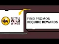 How to See Which Buffalo Wild Wings Promos Require Rewards Membership