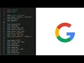 How to design Google logo with python