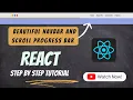 Create a Scroll Indicator Progress Bar Beginner ReactJS project from Scratch