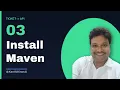 Install Apache Maven on Windows Set Environment Variables