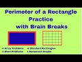 Can Your Class Solve All 12 Perimeter Challenge Movement Break 3rd Grade Math