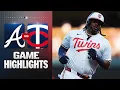 Braves vs Twins Game Highlights 26 MLB Highlights