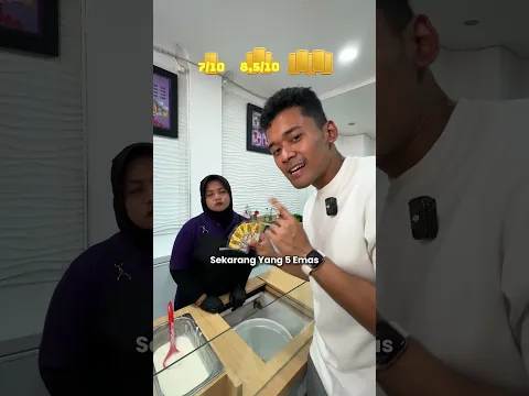 Beli Es Teler Pakai Keping Emas!?