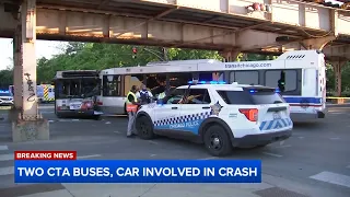 20 injured in crash involving 2 CTA buses on West Side Chicago fire s say