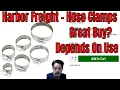 Harbor Freight Hose Clamps Reviewed