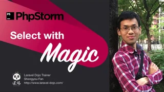 Select with Magic in PhpStorm