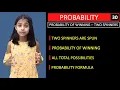 Probability Of Winning When Spinning Two Spinners