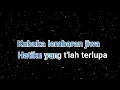 Karaoke : JANJI HATI - Memes ( Nada Wanita)