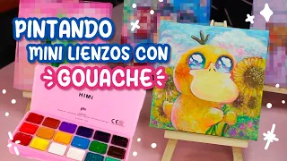 Usando GOUACHE por primera vez! | Productos de Art Station MX | Diana Díaz