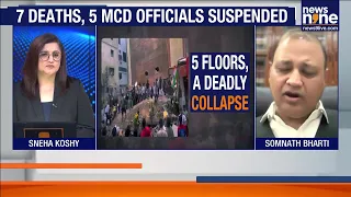 Delhi PG Tragedy: Somnath Bharti Slams BJP Over Civic Failures And Shortage Of Student Hostels